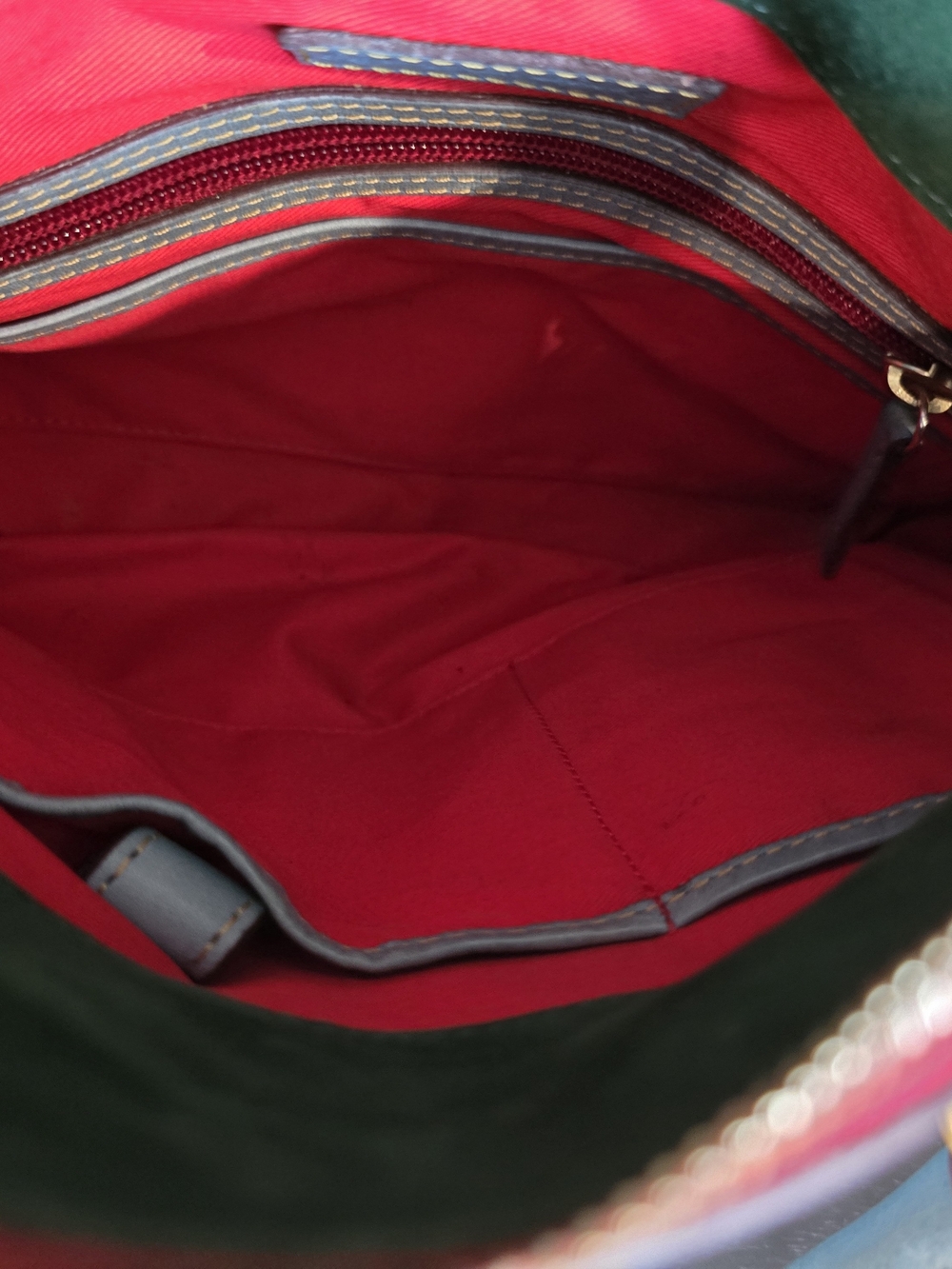 Dooney & Bourke Florentine Vachetta Leather Satchel With Tassel And Buckle - Picture 4 of 13
